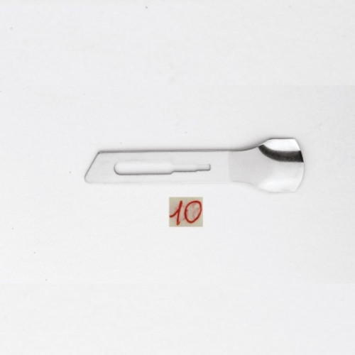 ProSafe cuțite de pedichiură sterile din oțel #10, 20 bucăți - pentru o îngrijire elegantă.