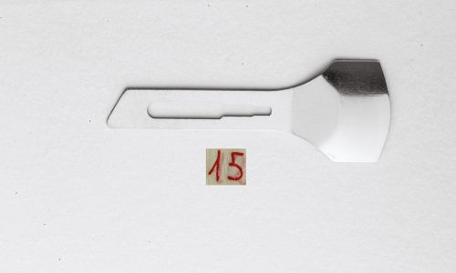 ProSafe cuțite de pedichiură sterile din oțel #15, 20 bucati