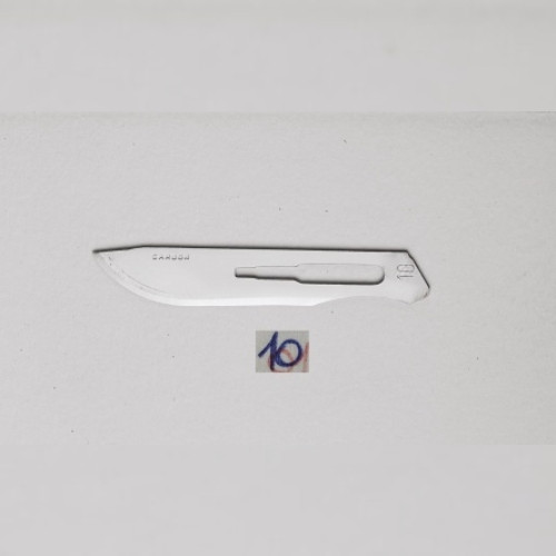 ProSafe lamă de pedichiură sterilă din oțel #10, 100 bucăți