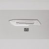 ProSafe lame de pedichiură din oțel steril #20, 100 bucăți