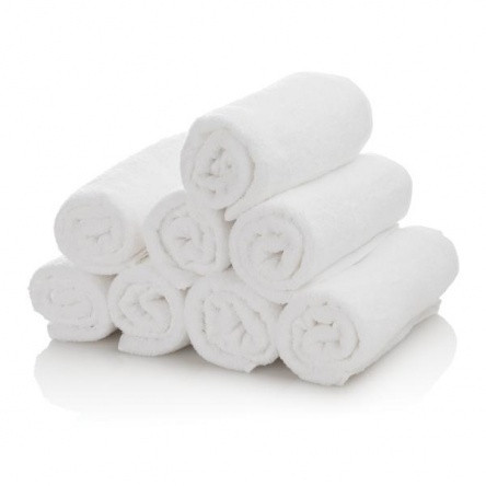 Prosop din bumbac 50 x 90 cm - alb, pentru un plus de confort!