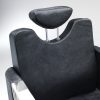 Scaun de coafură Hair Crown negru - cu bază în formă de stea