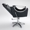 Scaun de coafură Hair Crown negru - cu bază în formă de stea