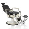 Scaun barber Hair Mustang negru - Eleganță și confort pentru stilizarea perfectă.