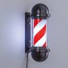 Placă de interior iluminată Barber - Eleganță și stil în frizerie
