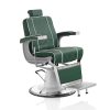 Scaun Barber Hair Granada verde - confort și stil pentru coafuri de excepție.