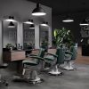 Scaun Barber Hair Granada verde - confort și stil pentru coafuri de excepție.