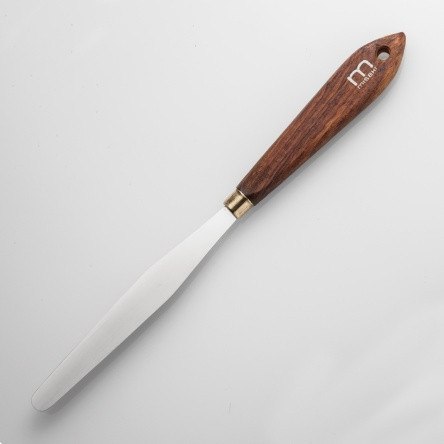 Spatulă subțire din oțel inoxidabil, 22,5cm - ideală pentru gătit elegant!