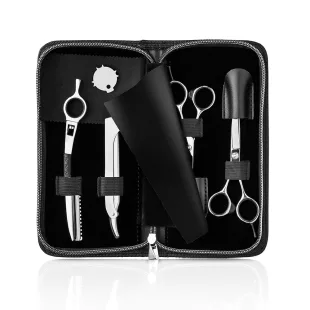 Set de tăiere Classic pentru coafură cu husă elegantă