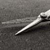 Lameo Elite E4 Foarfeca cu offset Damascus 6 inch - Precizie si stil în tuns!