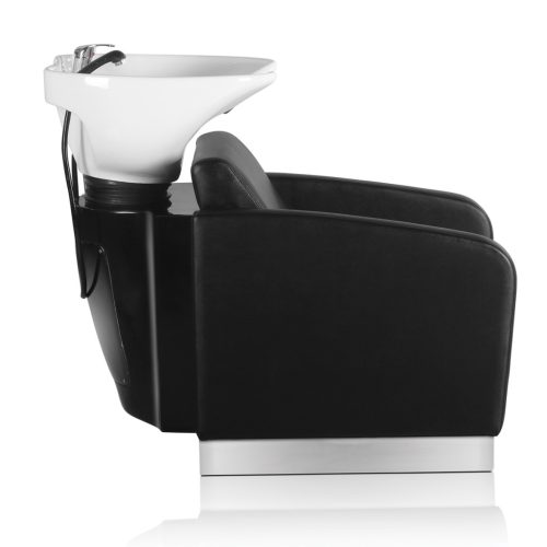 Elegance Nero - Spălător de cap negru, rafinat și elegant pentru saloane.