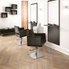 Scaun de frizerie Hair King - bază patrată, confort și stil pentru salonul tău.
