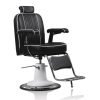 Scaun de frizerie Hair Malaga negru, confort și stil pentru salonul tău.