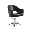 Scaun de frizerie Hair Paris negru - cu bază în formă de stea