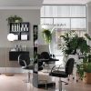 Oglindă dublă Luce Duo cu raft elegant pentru orice interior