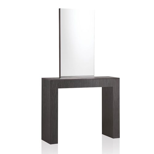 Masa de coafură Gemini Solo cu oglindă elegantă și funcțională.