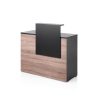 Consola Vista Black&Oak pentru Recepție - Eleganță și Funcționalitate
