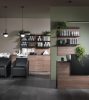 Consola Vista Black&Oak pentru Recepție - Eleganță și Funcționalitate