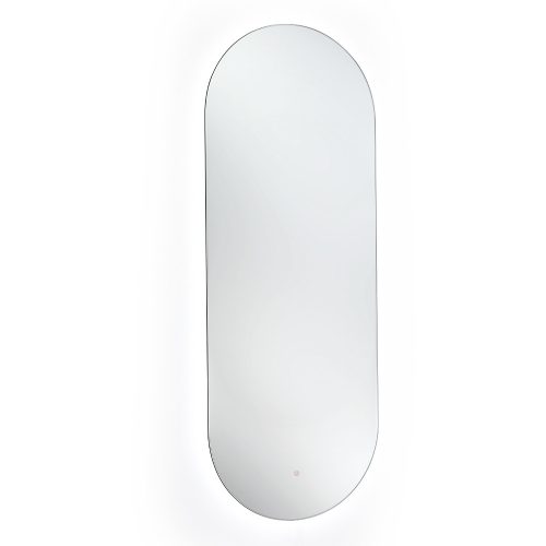 Oglindă Alba cu iluminare elegantă