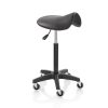 Saddle Pro Ideal Comfort L - Scaun elegant cu talp negru pentru confort sporit