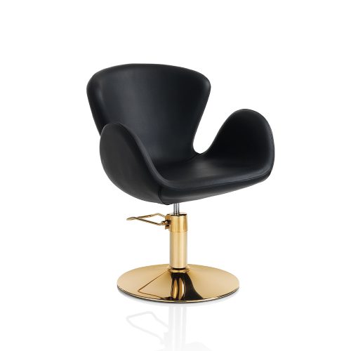 Scaun de coafură Gold Hair Charlotte - bază rotundă