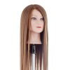 Cap de păpușă bebeluș cu păr lung mixt - 60cm
