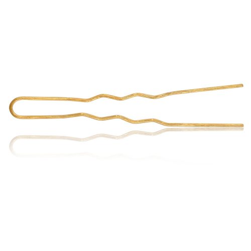Agrafă pentru păr ondulat blonde, 5 cm - stil și eleganță pentru coafura ta.