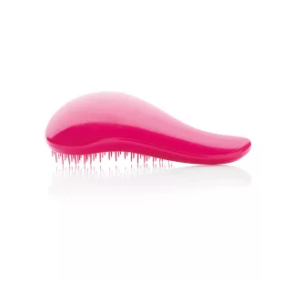   Peria de descurcat Kolor Tangle roz, pentru păr fără încâlceri.