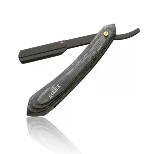   Râșnița Barber Wood Carbon Engleză - pentru bărbierit perfect și elegant.