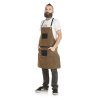 Hidalgo Rust: șorț de frizerie elegant și practic pentru un look impecabil.