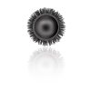 Perie ceramică din turmalină Carbon-PRO cu acoperire de carbon, 43mm