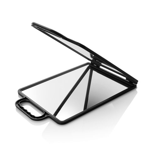 Oglindă portabilă pliabilă pentru cărți - elegantă și practică!