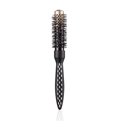 Perie rotundă Carbon Argan Magic 25mm - strălucește și îngrijire pentru părul tău!