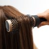 Perie rotundă Carbon Argan Magic 25mm - strălucește și îngrijire pentru părul tău!