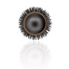 Perie rotundă Carbon Argan Magic 43mm pentru un styling elegant și durabil.