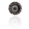 Perie rotundă Carbon Argan Magic 53mm - pentru un păr des și strălucitor!