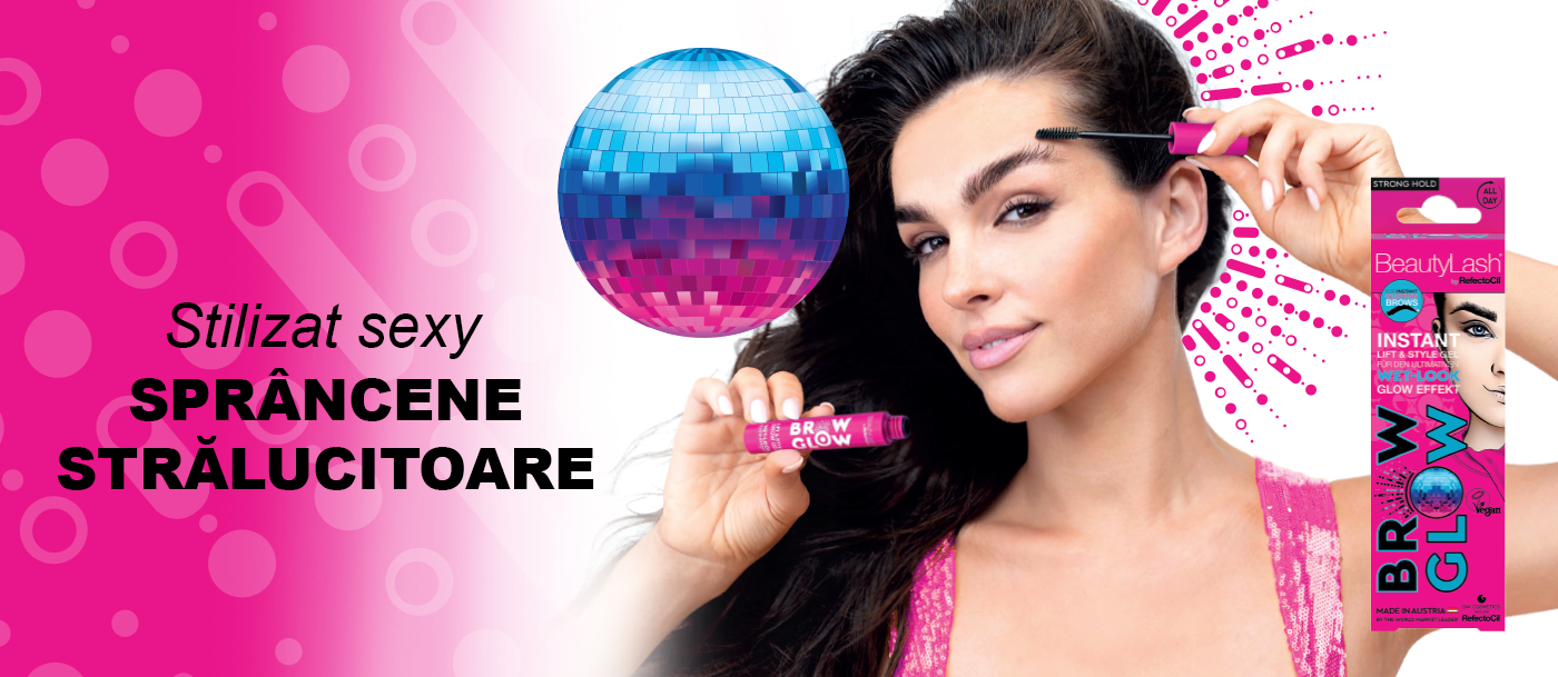 Sprâncene strălucitoare și sexy instant cu noul Brow Glow de la RefectoCil